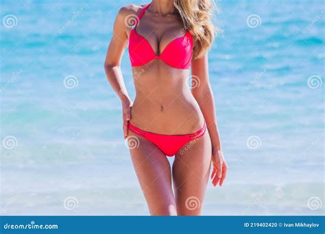 Woman with Perfect Body in Bikini Stock Photo - Image of model, exotic ...