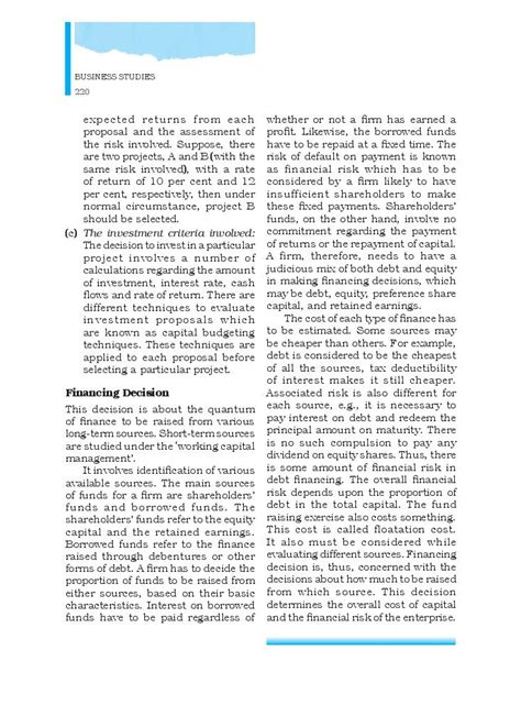 Image result for Financial Management Class 12