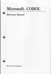 Image result for COBOL Programming Guide Manual