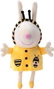 Peppa Pig Rebecca Rabbit in Bee Costume Plush 30 cm - 30 cm - Rebecca ...