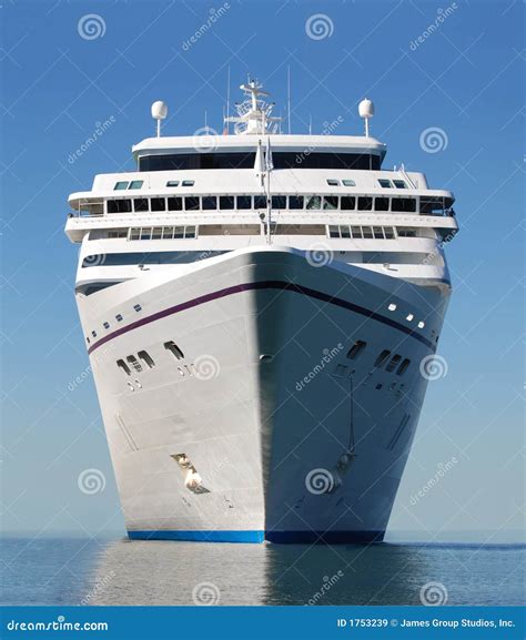 Cruise ship bow stock image. Image of cruise, water, summer - 1753239
