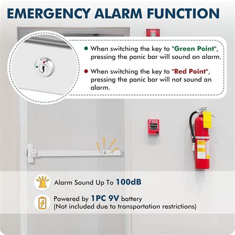 YUCHENGTECH Commercial Door Push Bar Panic Exit Device with India | Ubuy