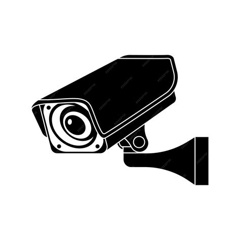 Premium Vector | Fixed CCTV Simple video surveillance Closed Circuit ...