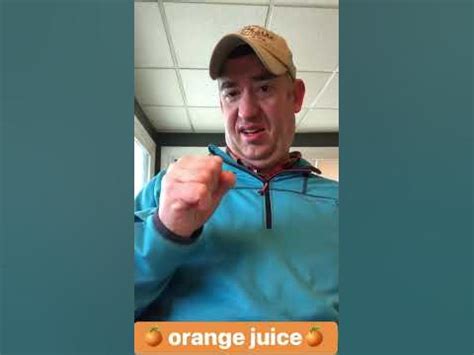 🍊ASL sign for orange juice / Learn ASL🍊 - YouTube