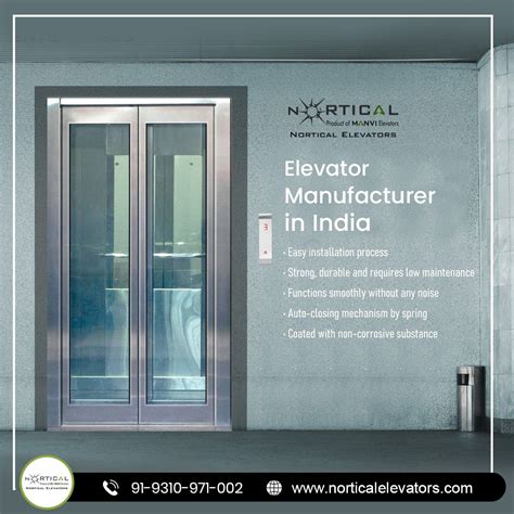 lift manufacturers in India | Manvi Elevators