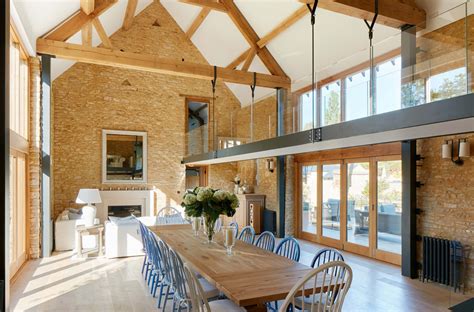 Timber Frame Barn Conversion This Portal Framed Barn Is Now A