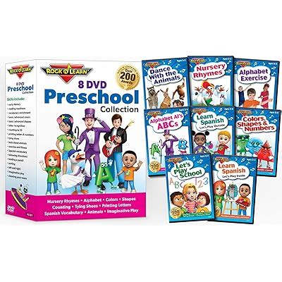 Preschool 8 by Rock N Learn Nursery Rhymes, Alphabet India | Ubuy