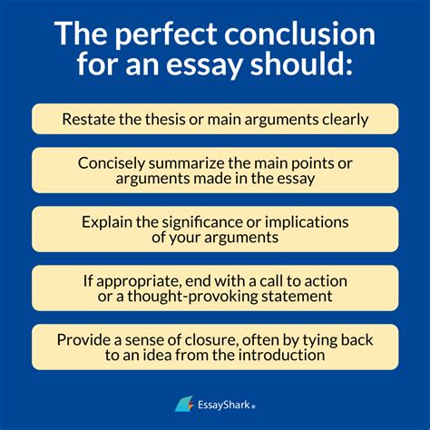 How to Write a Conclusion for an Essay Correctly