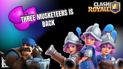 Part 2 of *THREE MUSKETEER REVIVAL* Clash Royale deck - 👧👧👧they will be ...