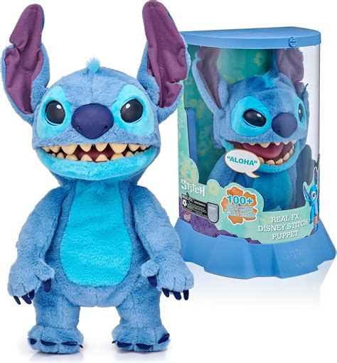 WOW! Stuff: Real FX Disney Stitch Plush from Lilo & Stitch- 18 ...