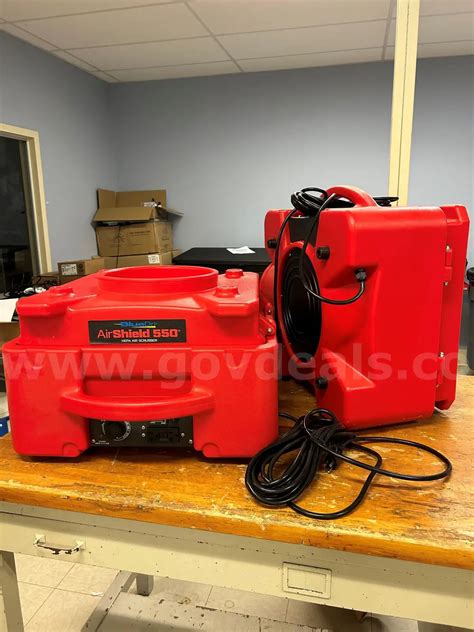 BlueDri AirShield 550 Hepa Air Scrubbers | AllSurplus