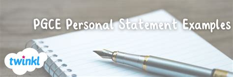 PGCE Personal Statement Examples - Twinkl