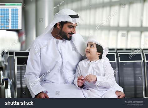 Middle Eastern Arab Family Father Son Stock Photo 2374336297 | Shutterstock