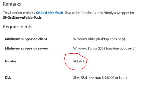 Image result for SHGetKnownFolderPath