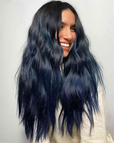 17 Blue-Black Hair Color Ideas Trending This Year