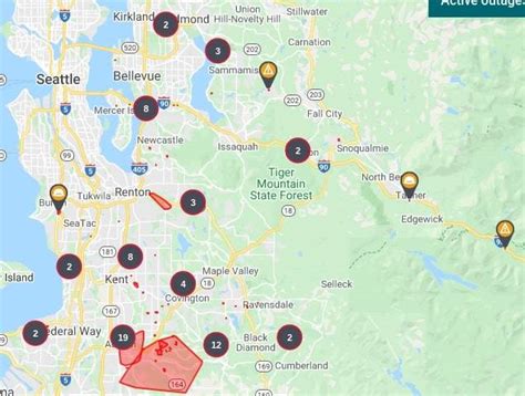 Nearly 12,300 PSE customers are without power today | Mercer Island ...