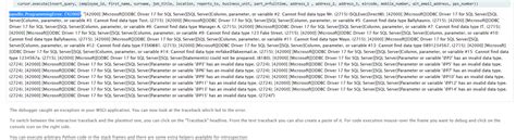 Python Entry Form to Update SQL Server Table 的图像结果