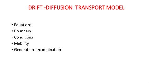 Drift-Diffusion Model 的图像结果