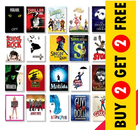 Broadway Musicals Posters