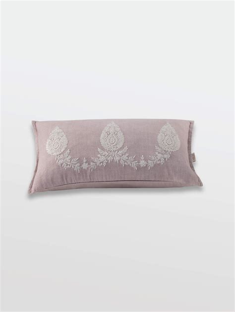 Tripan Paisley Dusty Pink Cushion – Mirooh