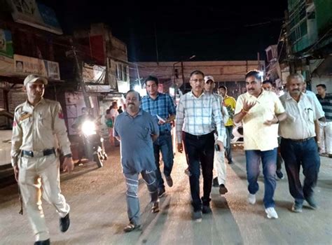 DC Samba undertakes night inspection drive in market : Issues slew of ...
