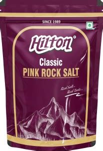 HILTON Classic Pink Rock Salt 1kg Rock Salt Price in India - Buy HILTON ...
