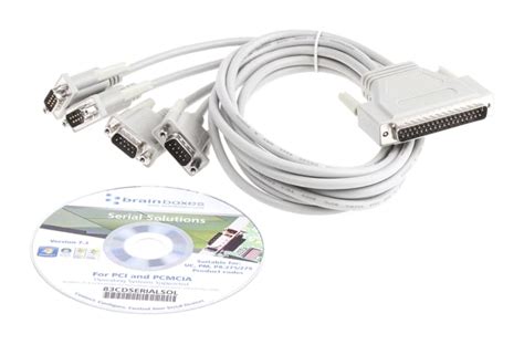 UC-268 Brainboxes | Brainboxes 4 Port Universal PCI, PCI DB9 Connector ...
