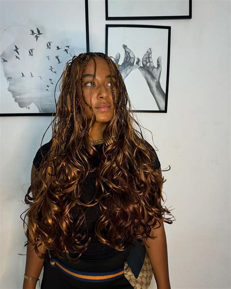 Beautiful layered French curls in boho style 😍 in 2024 | French curl ...