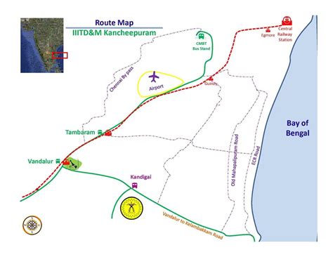 Reaching IIITDM Kanchepuram