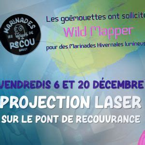 Projection laser sur le Pont de Recou avec Wild Mapper, Pont de ...