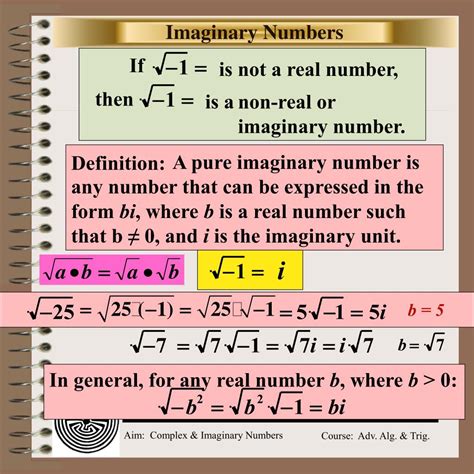 Image result for Imaginary or Complex Numbers