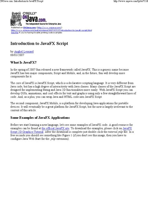 JavaFX Tutorial PDF 的图像结果