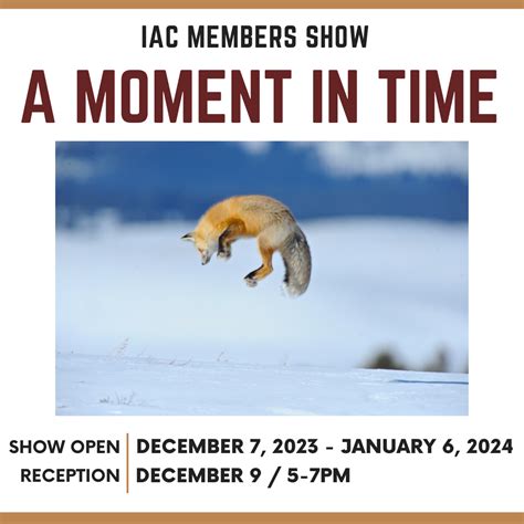 DEC 2023 / IAC Members Exhibition - A Moment in Time