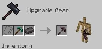 Image result for Netherite Pickaxe Forge