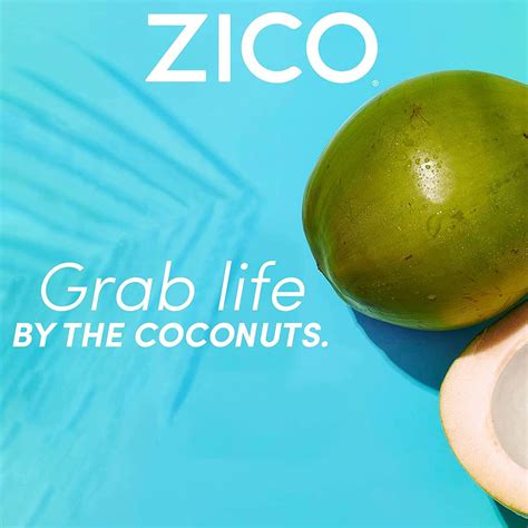 Zico 100% Coconut Water Drink - 12 Pack, 500ml - Natural Flavored, No ...