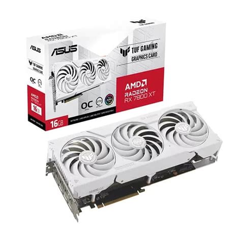 Buy ASUS TUF Gaming Radeon RX 7800 XT White OC Edition 16GB AMD Graphic ...