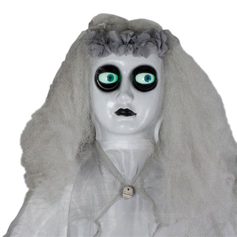 Buy 72 in. Lighted and Animated Ghost Bride Halloween Prop Online at ...