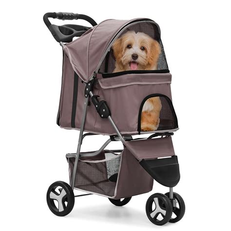 Amazon.com: MoNiBloom Foldable Dog Strollers for Small Dogs with ...