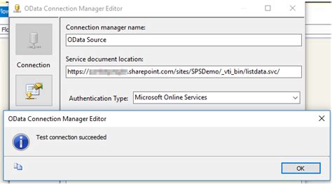 SharePoint OData Connection 的图像结果
