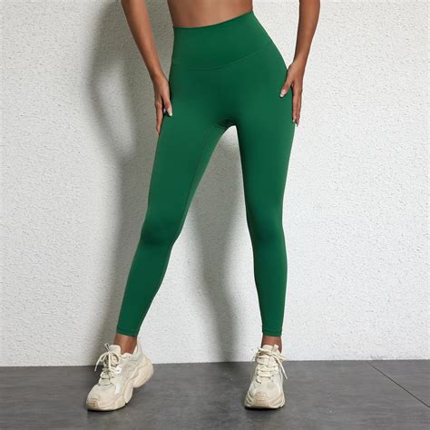 Solid-Color-Women-Gym-Sport-Pant-25-soft-Plus-Size-Fitness-High-Waist ...