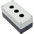 KAMSTEALTH Push Button Switch Control Station Box 22mm 3 Button Hole ...