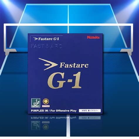 Buy Nittaku Fastarc G-1 Table Tennis Rubber Online SCS Sports
