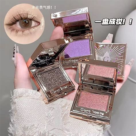 Luxury Monochrome Glitter Eyeshadow 💖 | High-Shine Sparkle | Korean ...