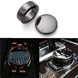 WonVon Big Multi Media Knob Cover,Car Interior Multimedia Buttons Cover ...