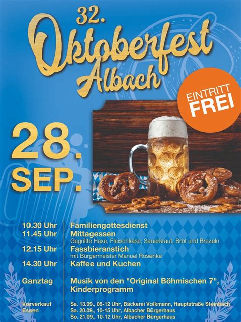 Oktoberfest Feuerwehrverein Albach e.V., Bürgerhaus Albach, Gießen, 28 ...