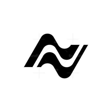 N wave Logo | Waves logo, Logo design, Waves symbol