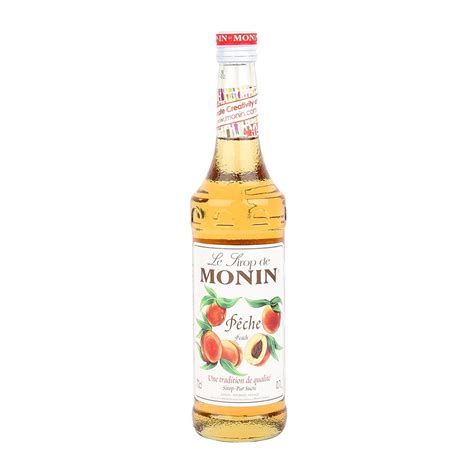 Monin Peach Syrup 700 ml – Shreenath Foods