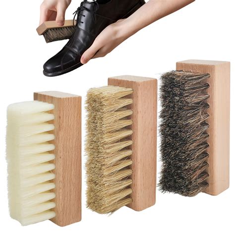 Amazon.com: 3 Small Shoe Cleaning Brush Set, Boots Sneaker Shoes ...