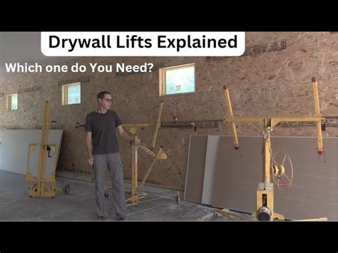 Image result for Using a Drywall Lift for Ceiling