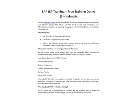 SAP IBP Certification 的图像结果